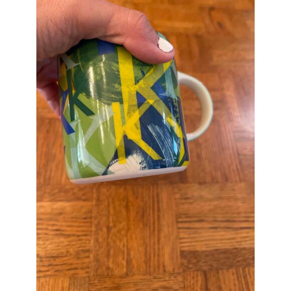 Anthropologie monogram K mug  New with imperfection - Picture 6 of 7